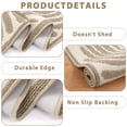 thumbnail image 6 of Yamaziot Kitchen Rug and Runner Set of 3, Farmhouse Kitchen Floor Mats Non Slip Washable Runner Rug Carpet for Sink Laundry Room Door, 6 of 8