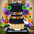 thumbnail image 6 of Joyfy Halloween Trunk or Treat Car Decorations Kit,Halloween Car Decorations Car Archway with Happy Halloween Theme, 6 of 6
