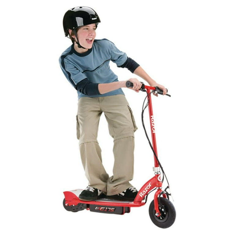 Razor E175 Electric Powered 24V Ride On Scooter Red For Ages 8