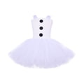 thumbnail image 3 of Falda de baile congelada para niñas Snow Treasure, disfraz de actuación para niños, muñeco de nieve navideño jugando, disfraz de Snow Treasure, 3 of 6