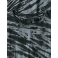 thumbnail image 3 of Ma Croix Mens Lightweight Hipster Urban Round Hemline Multicolor Tie Dye T Shirt, 3 of 6