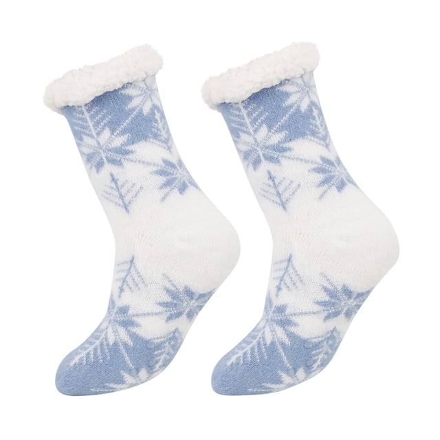 Ohufall Men's And Women's Winter Socks Are Comfortable Breathable Knitted Drawstring Mid Tube Socks
