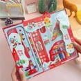 thumbnail image 5 of Clearance Christmas Decoration! Christmas Stationery Wholesale Primary School Students Pencil Set Kindergarten Children's Painting Supplies Christmas Gift, 5 of 9