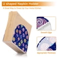 thumbnail image 5 of Yayeee Napkin Holder for Table Kitchen Paper Tissue Organization, Blue Colorful Candies, 5 of 8