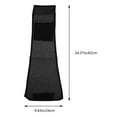 thumbnail image 2 of unbranded Protector Negro Para Cabezal De Asiento Vehicular Reemplazo Práctico Y Resistente, 2 of 8