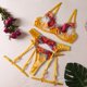 thumbnail image 1 of TrowBridge-Conjuntos de lencería Sexy para mujer, ropa interior transparente, traje corporal porno sin censurar, vendaje Sissy, traje sexual erótico, G-String, 1 of 4