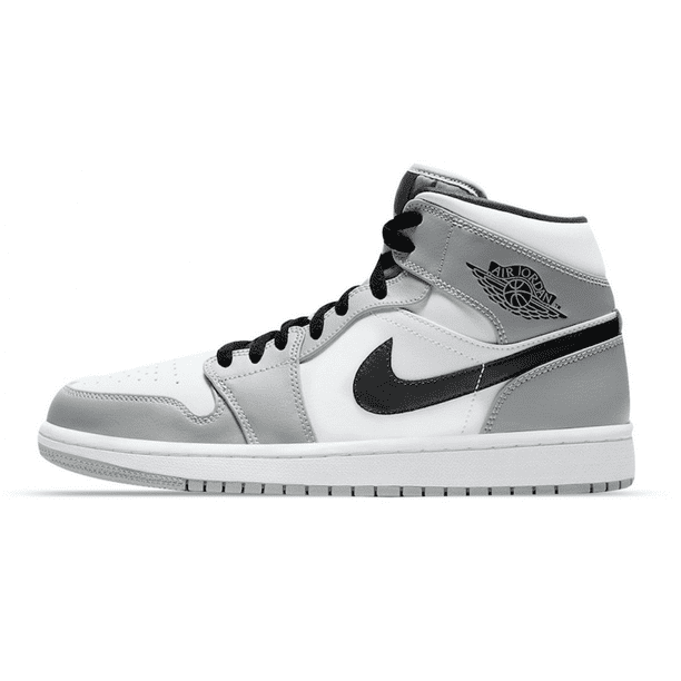 Tenis Air Jordan 1 Mid Light Smoke Grey JORDAN 554724-092