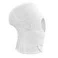 thumbnail image 2 of Knee Brace Ultra Thin Breathable Support Pads Patella Stabilization Meniscus Recovery White Single, 2 of 8
