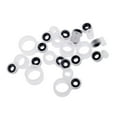 thumbnail image 2 of koolsoo 2xSilicone and Ceramic Fishing Rod Guides Rod Repair Kit DIY Rod Tip Eye Rings, 2 of 9