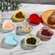 thumbnail image 2 of Juego de 7 cuencos de cerámica para salsa, guarniciones pequeñas para salsa de tomate, soja para sushi, plato para salsa, barbacoa (juego de 7), 2 of 6
