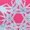 Hot Pink, variant on Inktastic Winter Snowflakes Women's T-Shirt