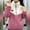 Pink women fall winter jacket a1, variant on Women Fall Winter Collared Long Sleeve Zip Up Jackets Fuzzy Fleece Warm Casual Blazer Cozy Outwear Loose Plus Size Windbreaker Outerwear, Green 2XL