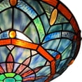 thumbnail image 3 of Tiffany Ceiling Lights, Stained Glass Ceiling Light 3-Lights 16 Inch Tiffany Flush Mount Ceiling Light Fixture for Bedroom Dining Living Room Entryway Foyer, 3 of 6