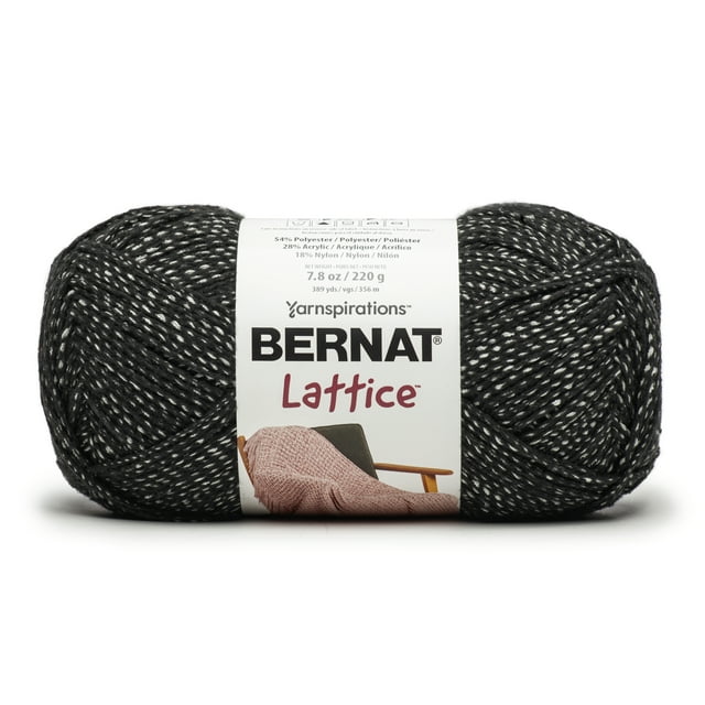 Bernat® Lattice™ #4 Worsted (Medium) Blend fil, 7.8oz/220g 389 Yards