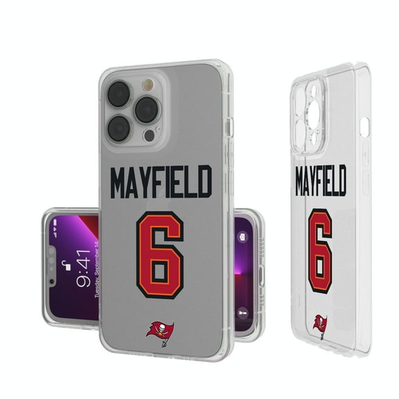 Keyscaper Baker Mayfield Tampa Bay Buccaneers iPhone Clear Case