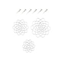 thumbnail image 2 of Soporte para arreglos florales, rejilla floral redonda, suministros, inserto floral, tapa de acero inoxidable 4 5 6 pulgadas 1 pieza, 2 of 9