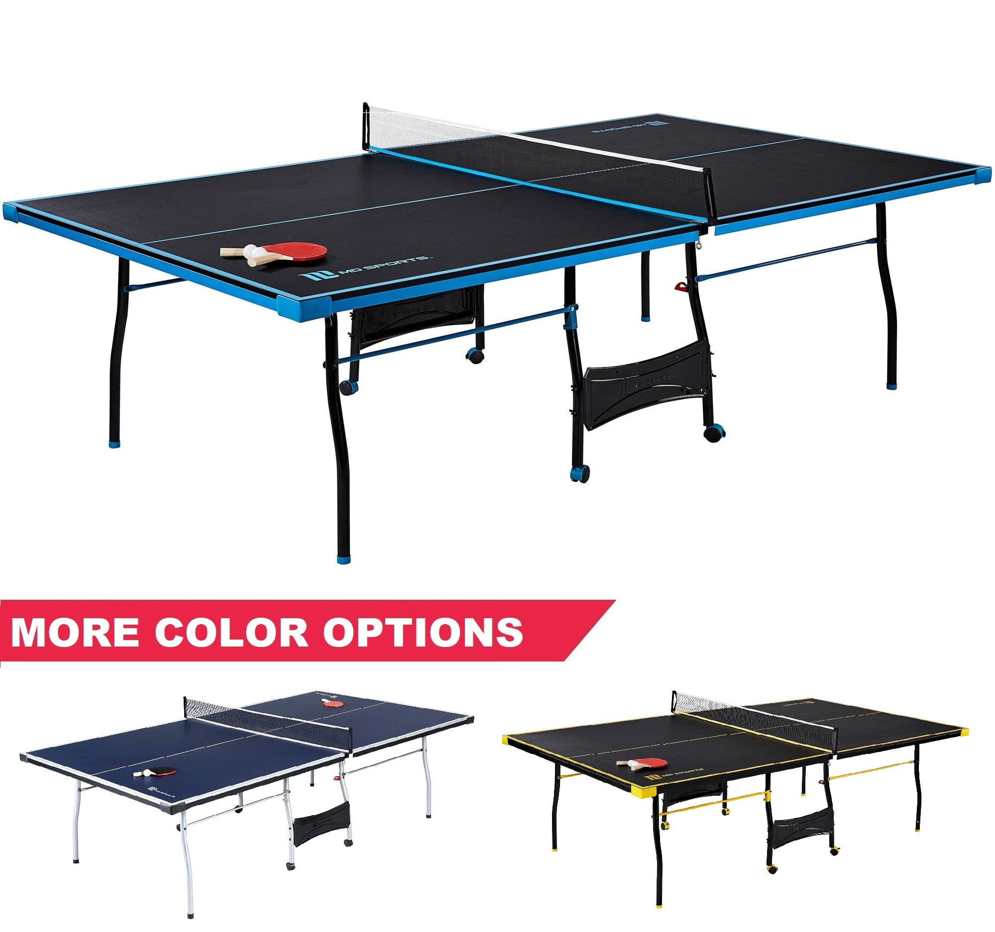 Md Sports Official Size Foldable Indoor Table Tennis Table