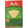 thumbnail image 1 of Melitta Cone Coffee Filters, Natural Brown #4, 100 Count (Pack Of 6), 1 of 4