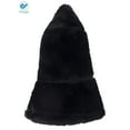 thumbnail image 4 of Deago Winter Bucket Hat for Women Warm Hats Vintage Faux Fur Wool Outdoor Fisherman Cap (Black), 4 of 8
