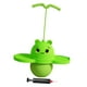 thumbnail image 1 of Pogo Ball con mango Pogo Jump con bomba de bola, tabla de equilibrio, ejercicio de agarre fuerte, palo Pogo, pelota que rebota para niños y niñas Verde, 1 of 9