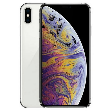 Restored Apple iPhone XS Max A1921 (Fully Unlocked) 256GB Silver (Grade A+)