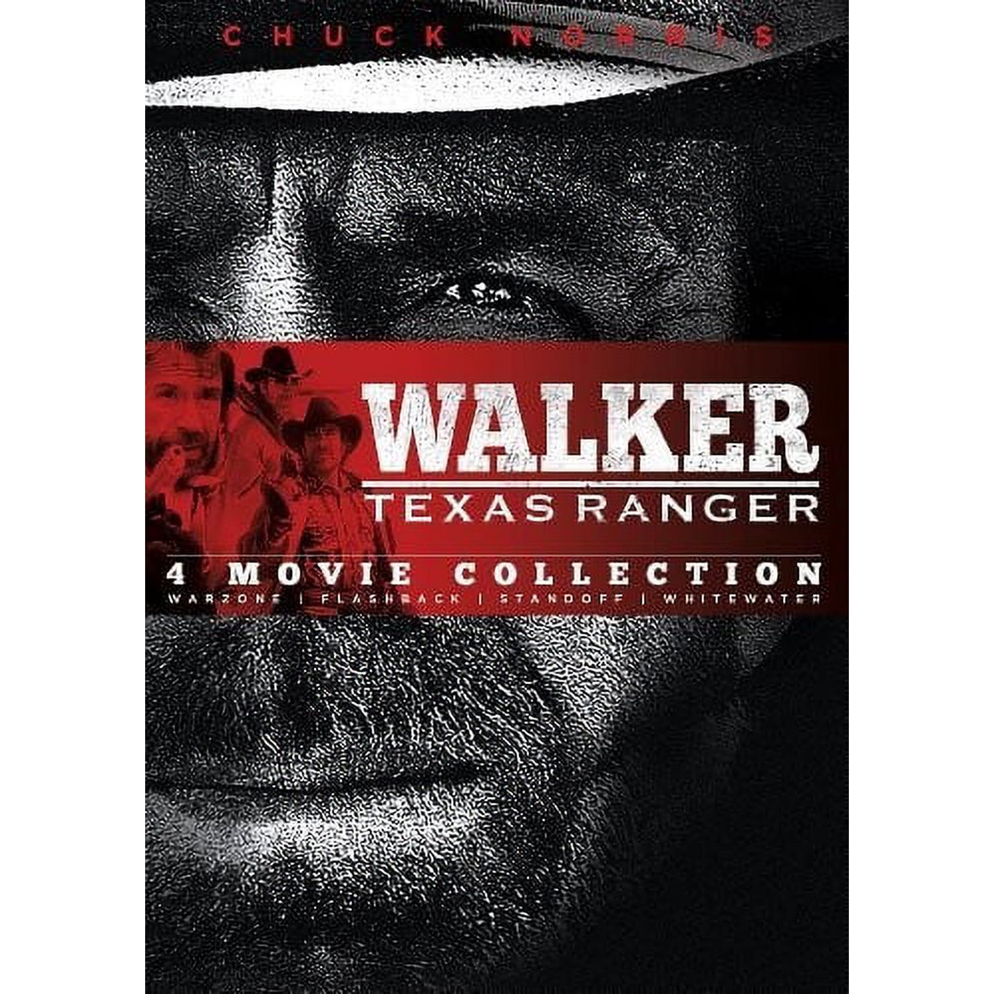 Walker, Texas Ranger: 4-Movie Collection (Warzone / Flashback / Standoff / Whitewater) (DVD), Paramount, Drama