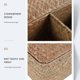 thumbnail image 4 of Inodoro Cesta de papel - 3 cestas de ratán para baño, organizador de almacenamiento de joyas y cosméticos, 4 of 5
