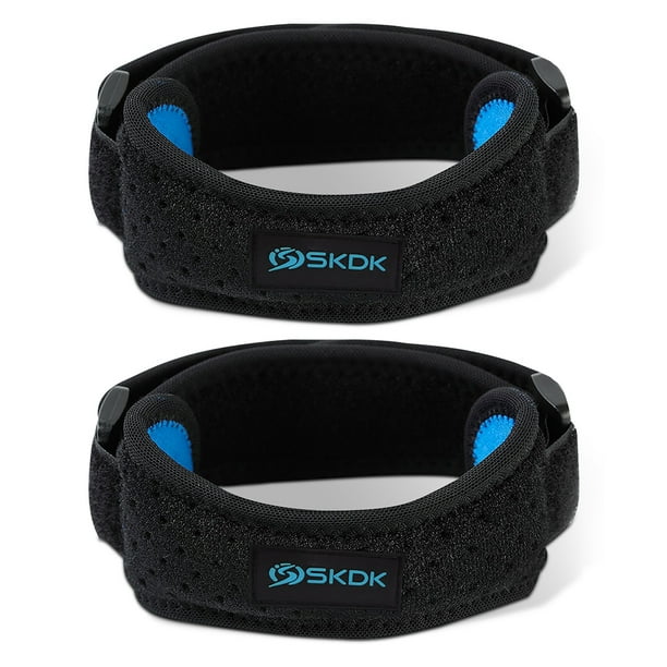 Advancent 1 par de protectores de rótula Unisex, correas ajustables, rodilleras gruesas, soporte de fútbol, envoltura de Fitness para interiores y Ropa Deportiva, Zapatos Advancent OD002209-00