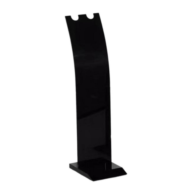 Exhibidor de pendientes, soporte para collares, organizador para dormitorio de mujer 28cm Negro