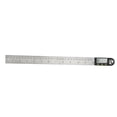 thumbnail image 2 of Digital Angle Finder Ruler, Stainless Steel 2 in 1 Protractor with Clear Screen Display and Data Lock Function, for Automobiles Construction Woodworking Engineering, 2 of 7