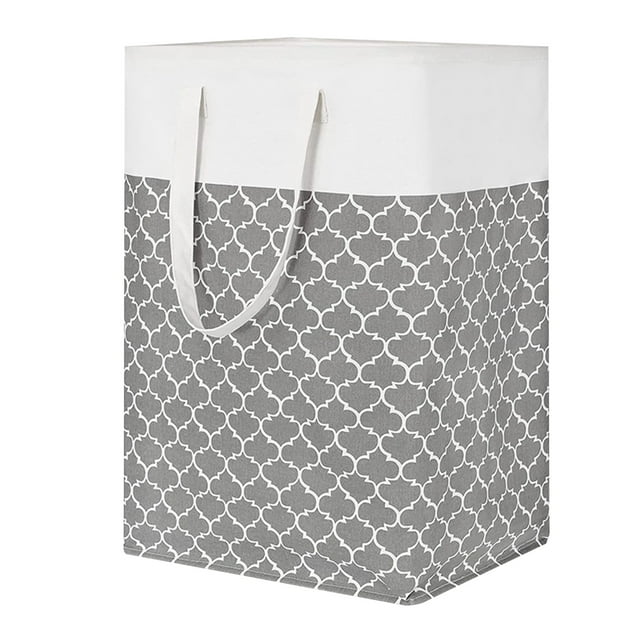 Storage for Shoes Extra Bedding Storage Basement Storage Shelves for Clear Storage Bags with Handles Fabric Container 1 PCS Freestanding Laundry Hamper Collapsible Tall Clothes Hamper With Extended