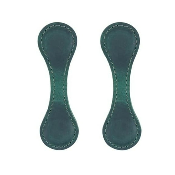 LQQBOX 2 Pcs Leather Magnet Bookmark Retro Book Marker Clip Vintage Book Page Markup Holder Handmade Reading Accessories Gift for Christmas Women Men Bookworm Book Lovers Reader Writer