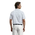 thumbnail image 3 of Ben Hogan Men's & Big Men's Performance Micro Fall Leaf Short Sleeve Golf Polo Shirt, Sizes S-5XL, 3 of 7