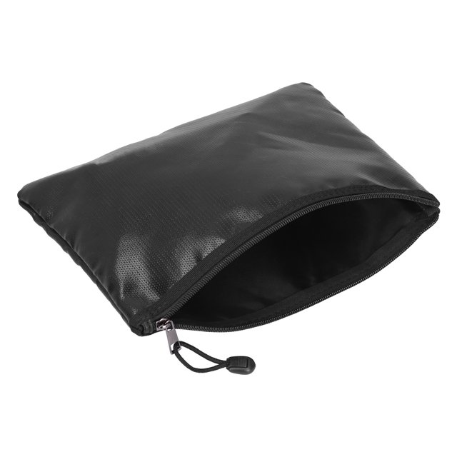 File Bag Waterproof Protective A4 Waterproof Fireproof Money Bag Storage Bag With Zipper For Pouch Holder Racking Storage
