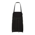 thumbnail image 3 of Q-Tees - Bib Apron For Men And Women | 100% Brushed Polyester 6.4 Oz /yd², Unisex Bib Apron Mixed Kitchen Color - (Black, Royal, Red) | Pack of – 12, Size- One Size (28"W x 33"L), 3 of 6