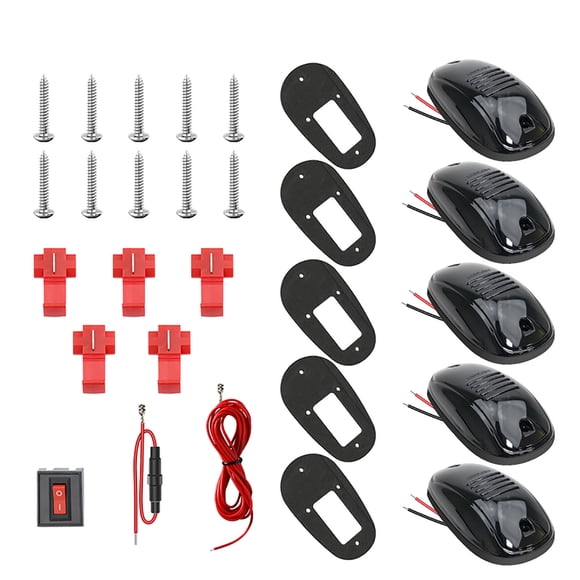 Led Car Lights Led Car Lights,Suitable for Pickup Truck Roof Mouse Light Cab Marking Car Roof 16Led Light,Lights for Car,Led Lights Car,Led Truck Lights Led Truck Lights
