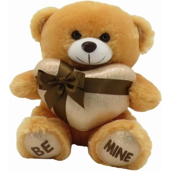 Linzy Toys, 62654 Valentine's Day "Be Mine" Sweet Teddy Bear with Heart 11"