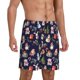 thumbnail image 2 of Fotbe Christmas Critters Delight Pantalones Cortos de Pijama para Hombre, Ropa de Dormir, Pantalones de Pijama Cortos para Hombre-X-Large, 2 of 6