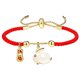 thumbnail image 1 of Pulsera de Año Nuevo del Conejo, hilo rojo, pulsera ajustable con animales del zodíaco chino, 1 of 7