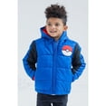 thumbnail image 4 of Pokemon Trainer Manteau Matelassé pour Enfants - Taille 5/6, 4 of 5