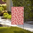 thumbnail image 4 of Easygdp Cute Strawberry Garden Flag Yard Flag Welcome Flag, Double-Sided, Weather Resistant for Outdoor Decor - 12.5"x18", 4 of 9