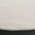 thumbnail image 3 of SAFAVIEH Mykonos Briella Solid Area Rug, Ivory, 6' x 6' Round, 3 of 10