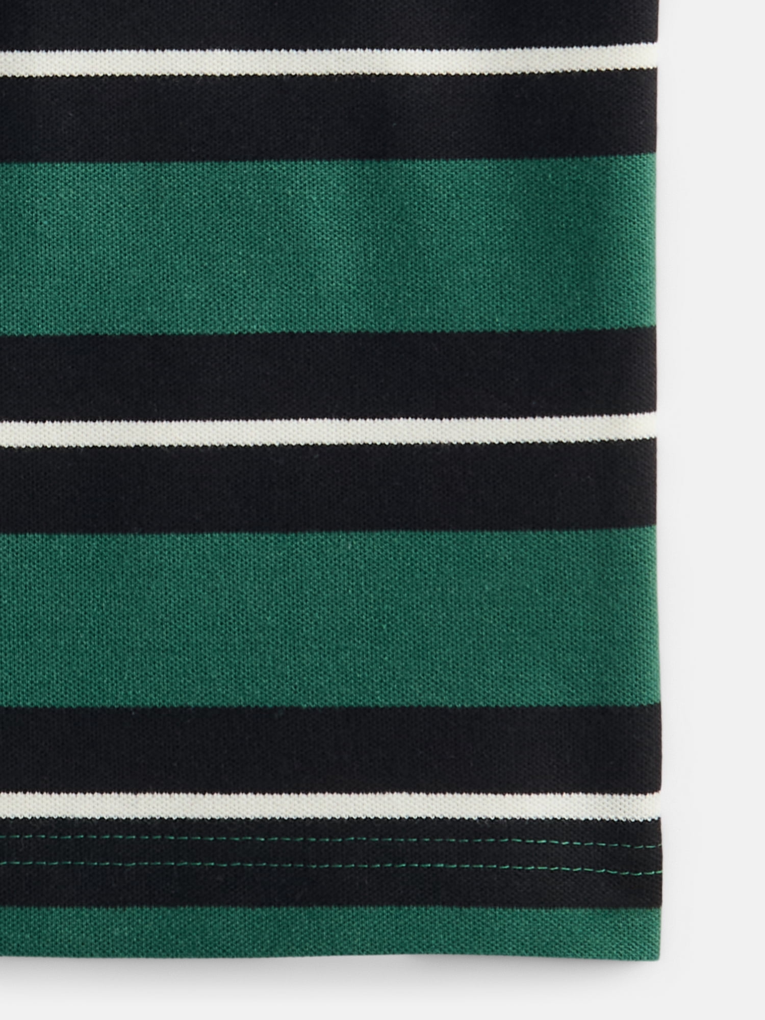 Wonder Nation Boys' Stripe Pique Knit Polo Shirt with Short Sleeves, Sizes 4-18 & Husky