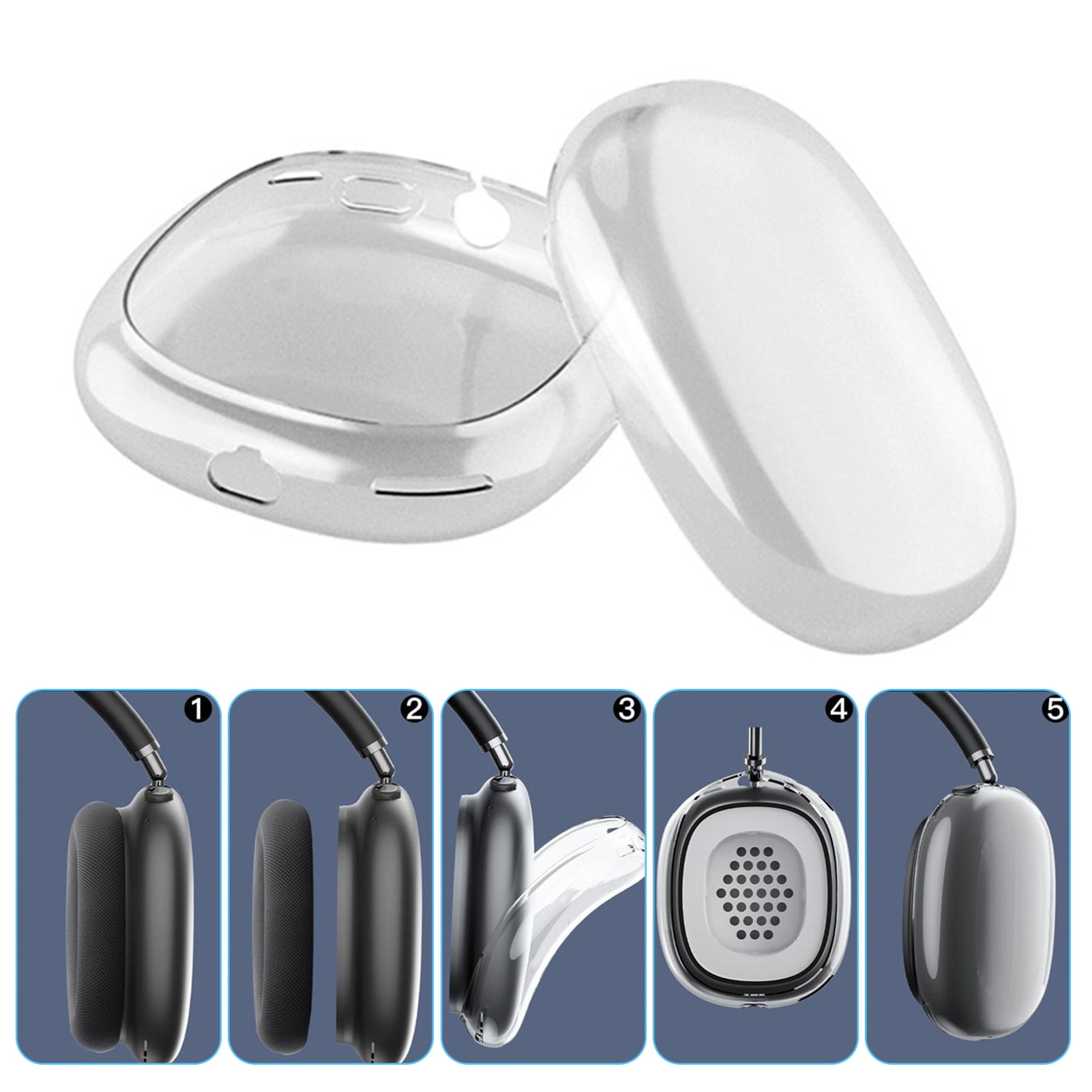 Bcloud Transparent Protective Case Full 360 Degree