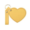 thumbnail image 1 of Heart Shape Makeup Mirror Waterproof Faux Leather Vanity Mirror Keychain Portable Travel Women Handheld Cosmetic Mirror Bag Pendant, 1 of 8