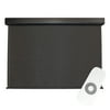 Keystone Fabrics Motorized PVC Outdoor Patio Sun Shade 4ft Wide (Dark Brown)
