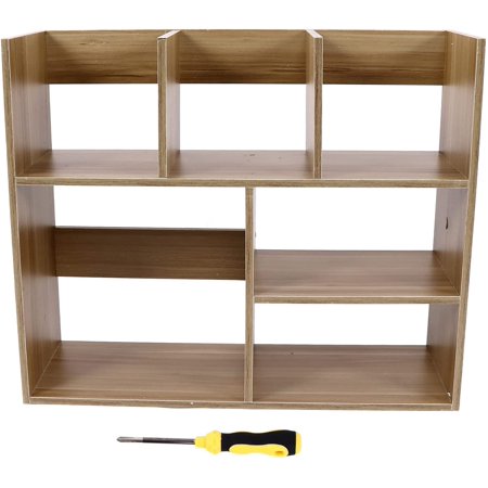 Desktop Student Desk Bookshelf Simple Children's Desk Shelf Office Desk ...