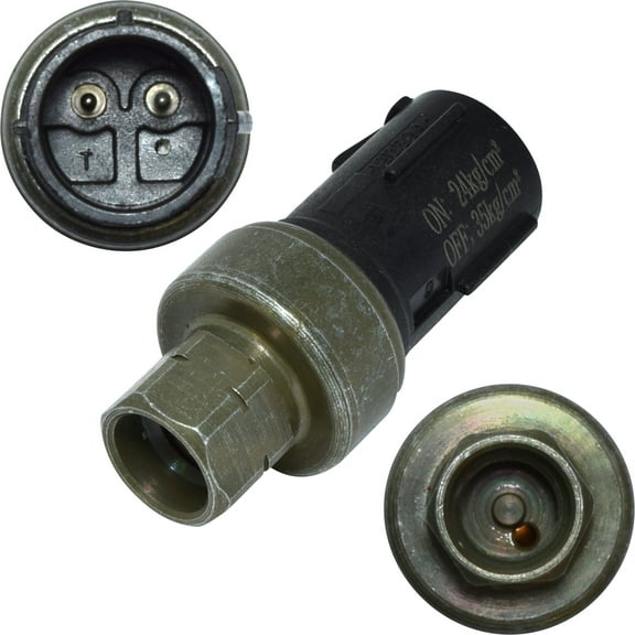 New UAC SW 10035C HVAC Pressure Switch -- HPCO Switch Fits select: 1999-2001 FORD F350, 2004 FORD F150 SUPERCREW