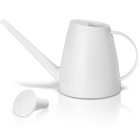 KO-KGAD Plastic Watering Can-- for Home Plant Garden - 1/2 Gallon - White
