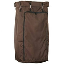 American Supply Replacement Housekeeping Cart Bag w/ Spring Snaps & Front Zipper 18Wx12Dx36" Long